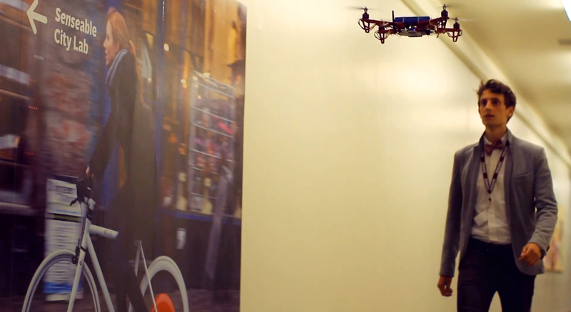 Illustration for article titled Meet the Drone That's Guiding New Students Around MIT This Fall